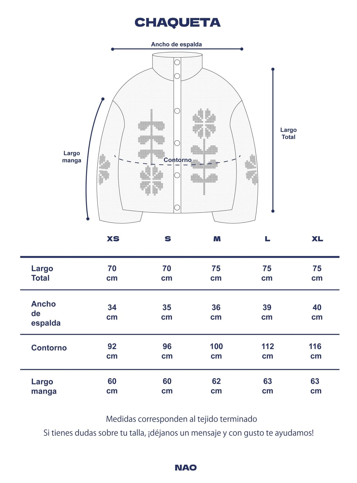 Chaqueta Sakura 🌸 ED - NAO