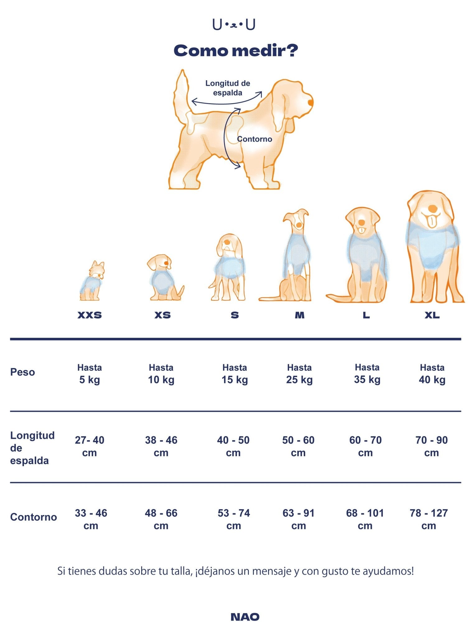 Chaleco Campito 🐶 - NAO