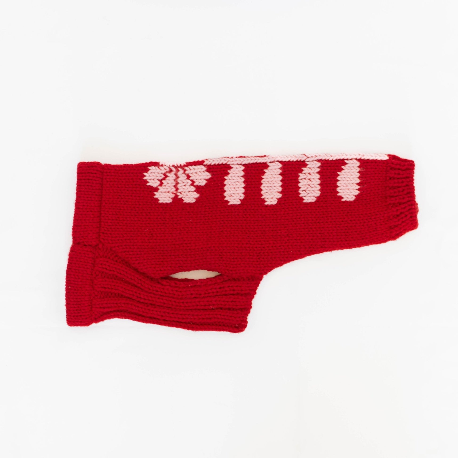 Chaleco delia perrito rojo italiano - Nao Knitwear