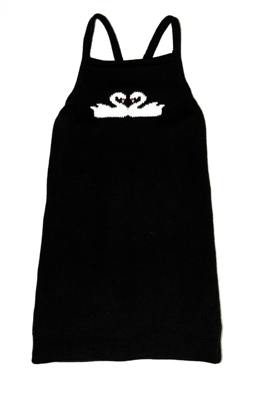 Vestido de punto cisne negro - NAO